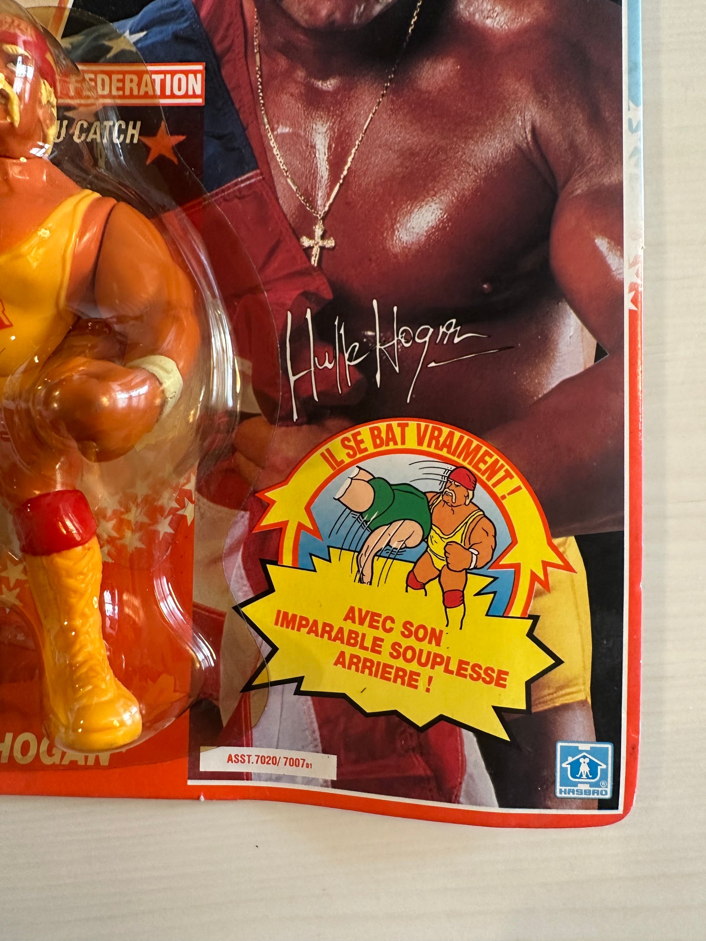 Hulk Hogan Series 3 WWF Hasbro
