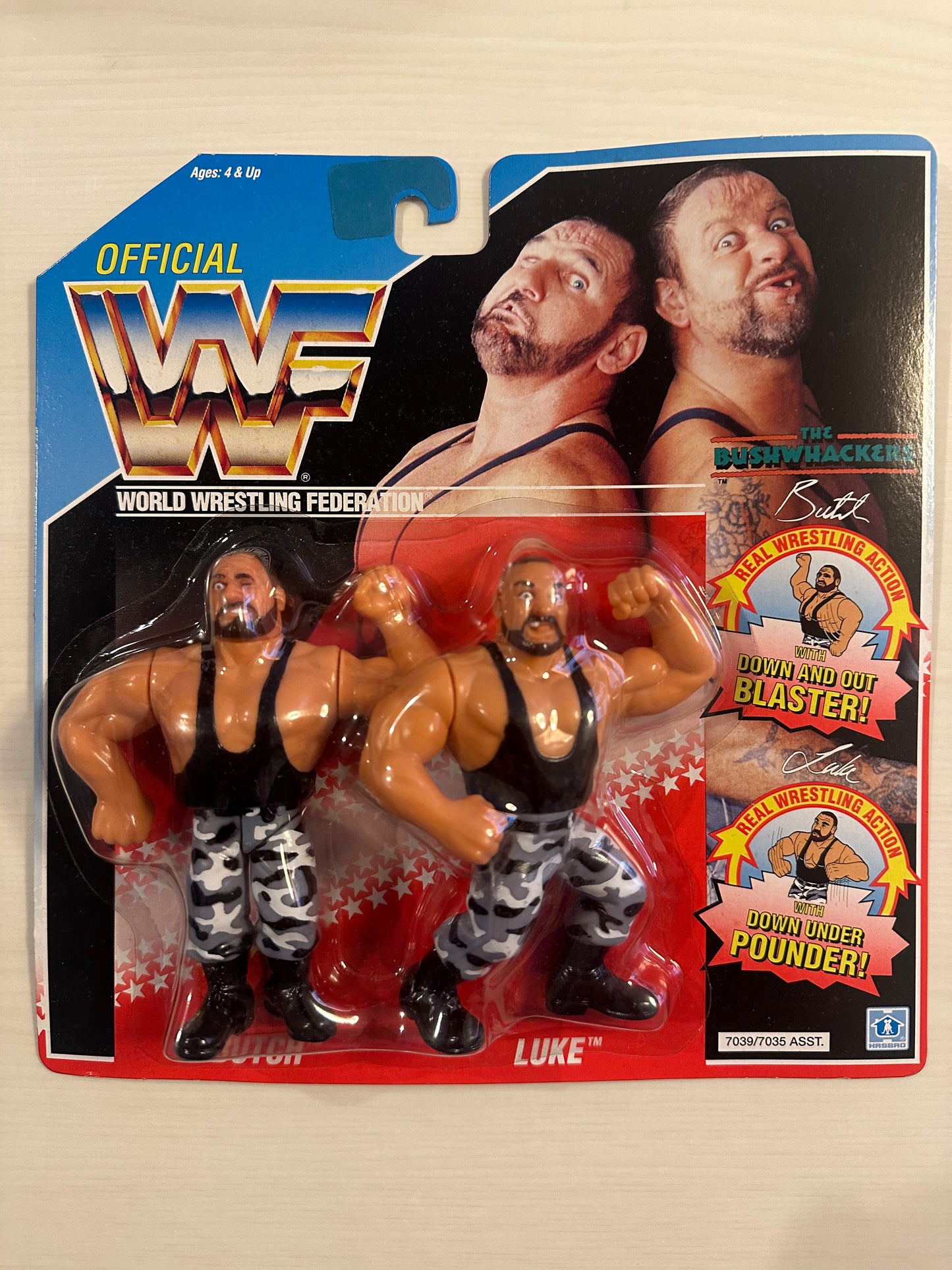 The Bushwhackers Series 2 WWF Hasbro