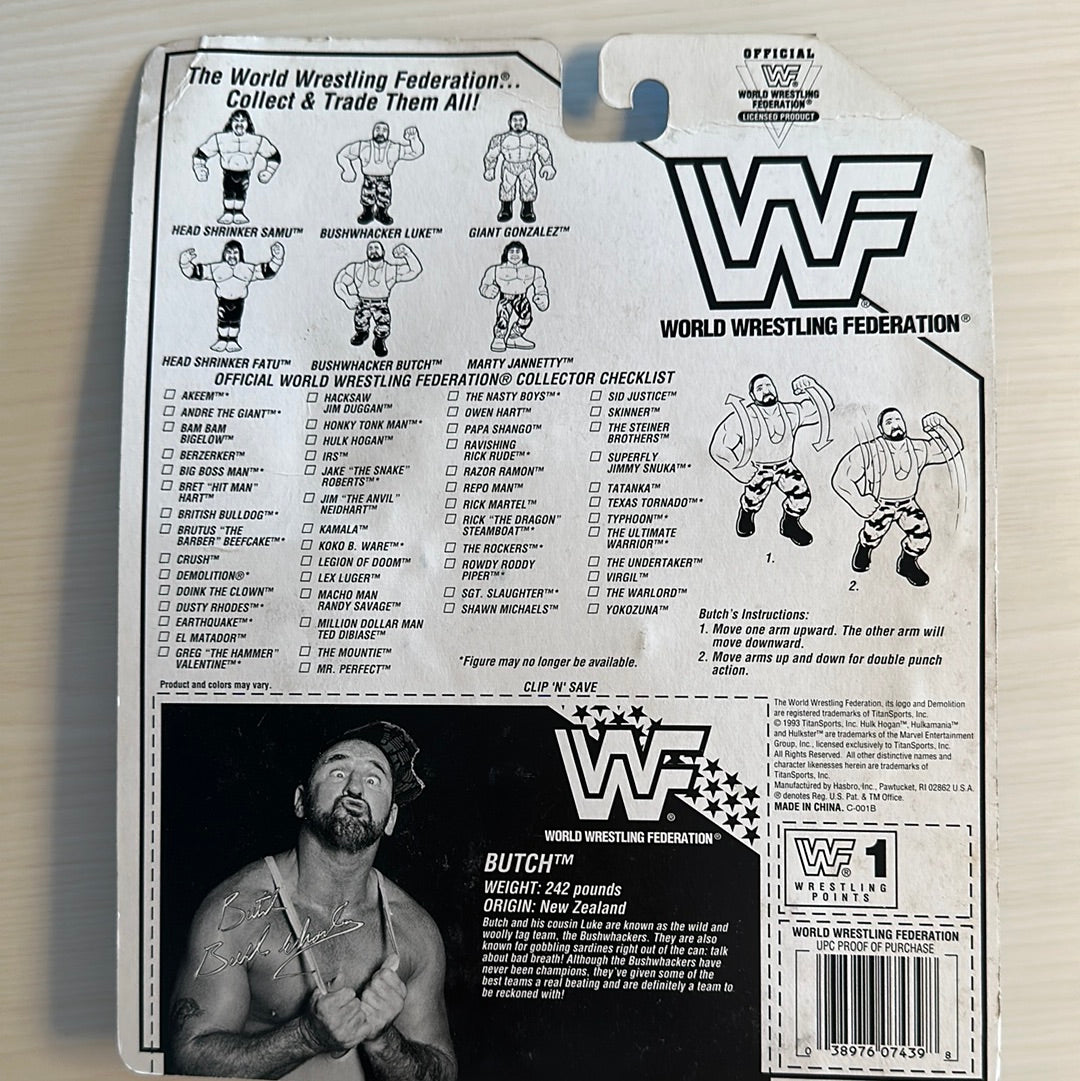 Butch the Bushwhacker Series 10 WWF Hasbro