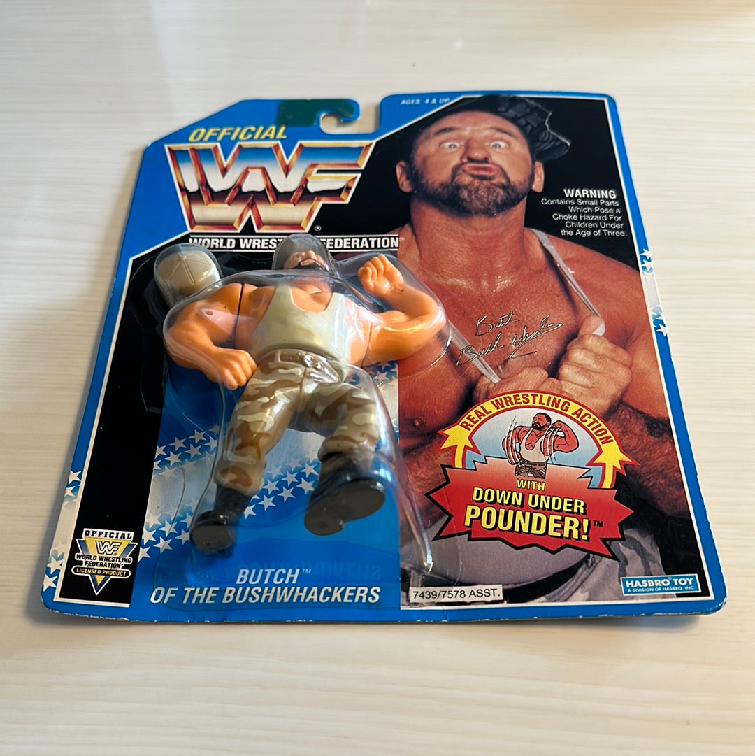 Butch the Bushwhacker Series 10 WWF Hasbro