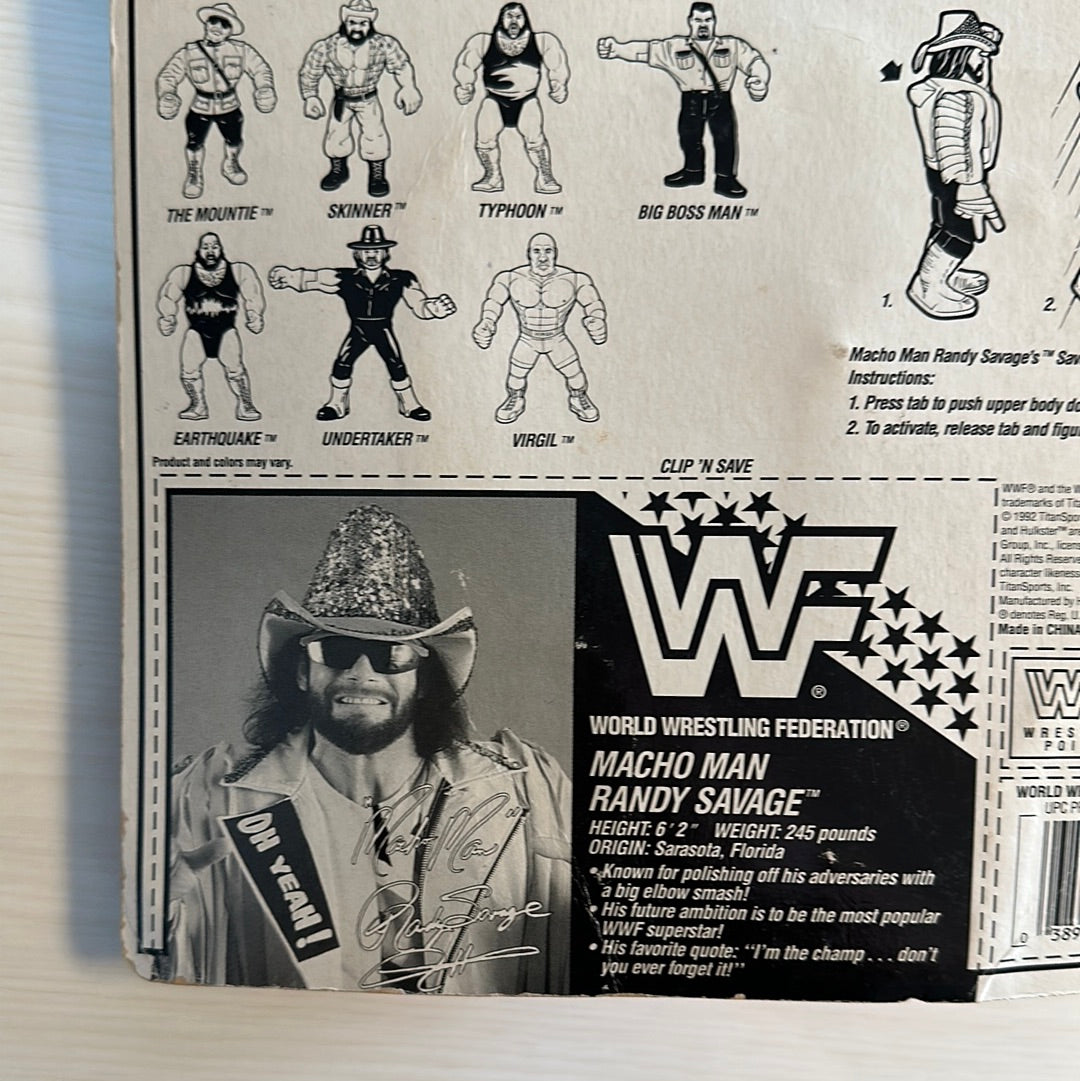 Macho Man Randy Savage Series 5 WWF Hasbro