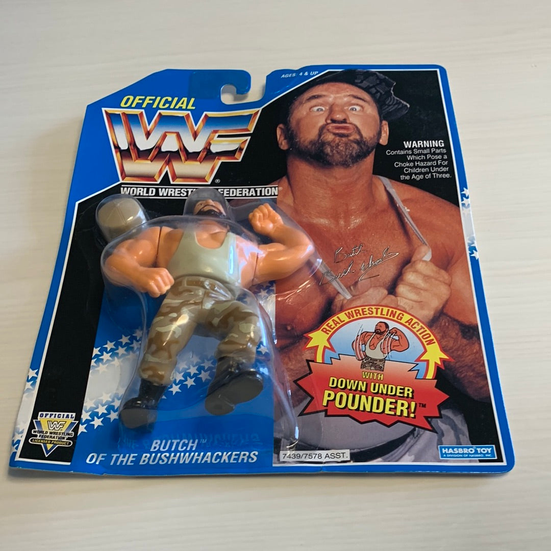 Butch the Bushwhacker Series 10 WWF Hasbro