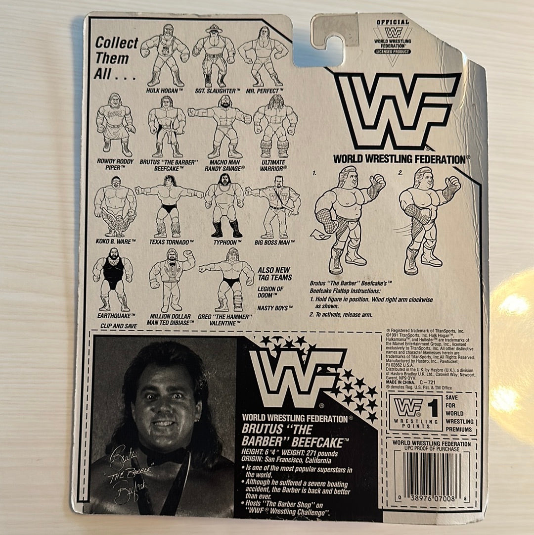 Brutus The Barber Beefcake Series 3 WWF Hasbro