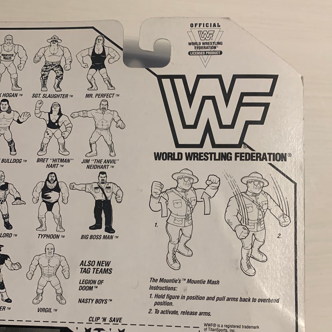 The Mountie Series 5 WWF Hasbro