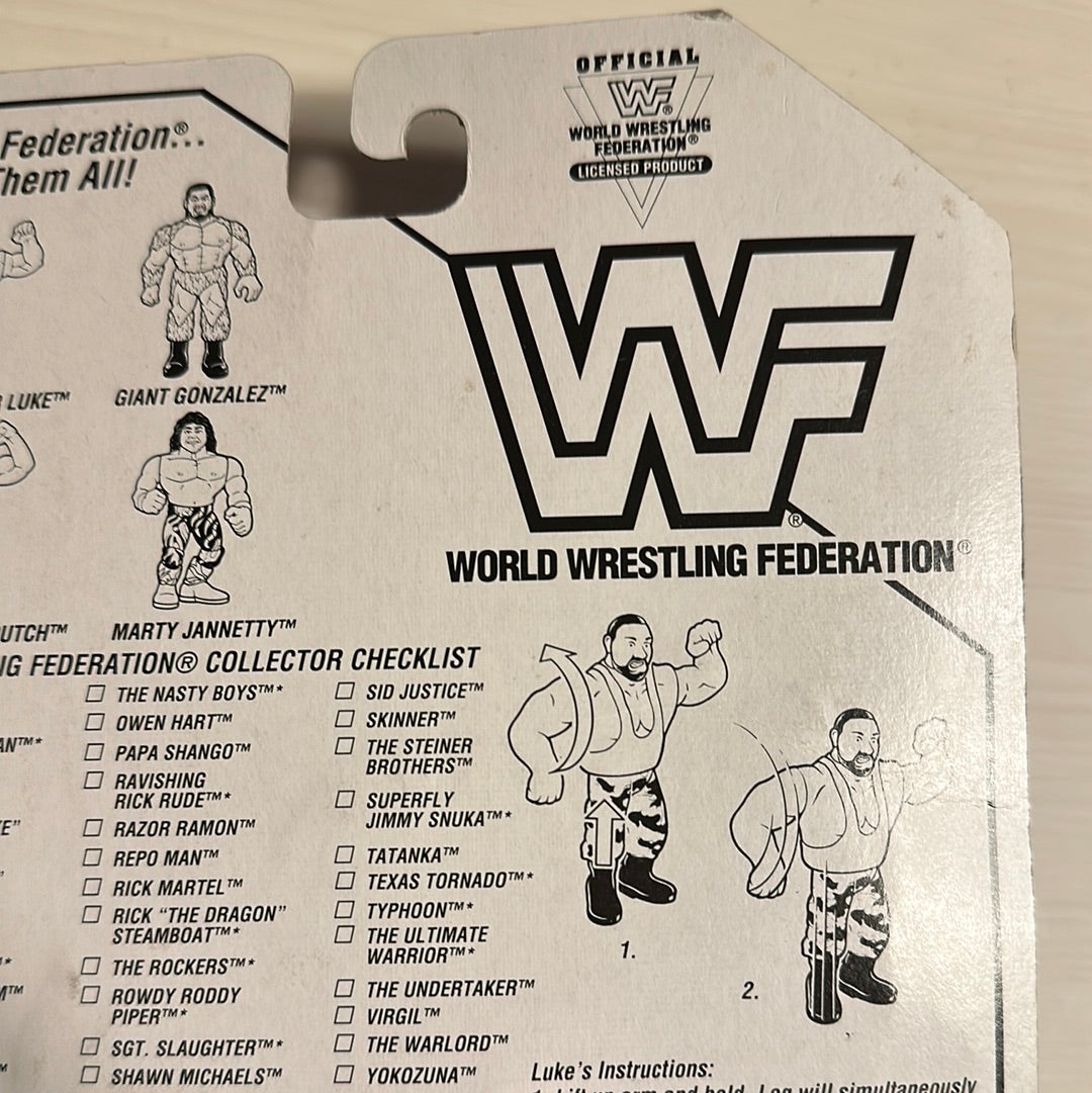 Luke the Bushwhacker Series 10 WWF Hasbro