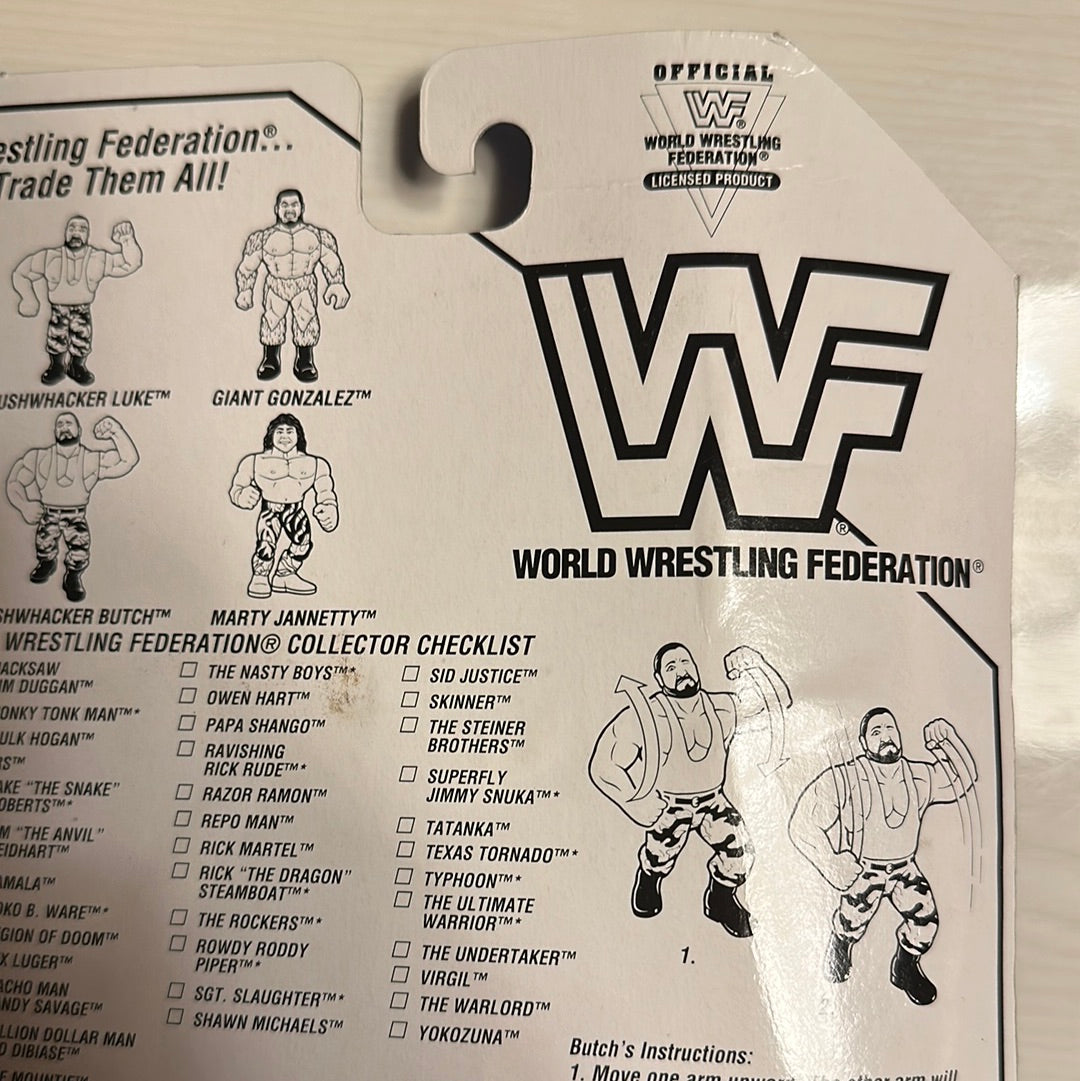 Butch the Bushwhacker Series 10 WWF Hasbro