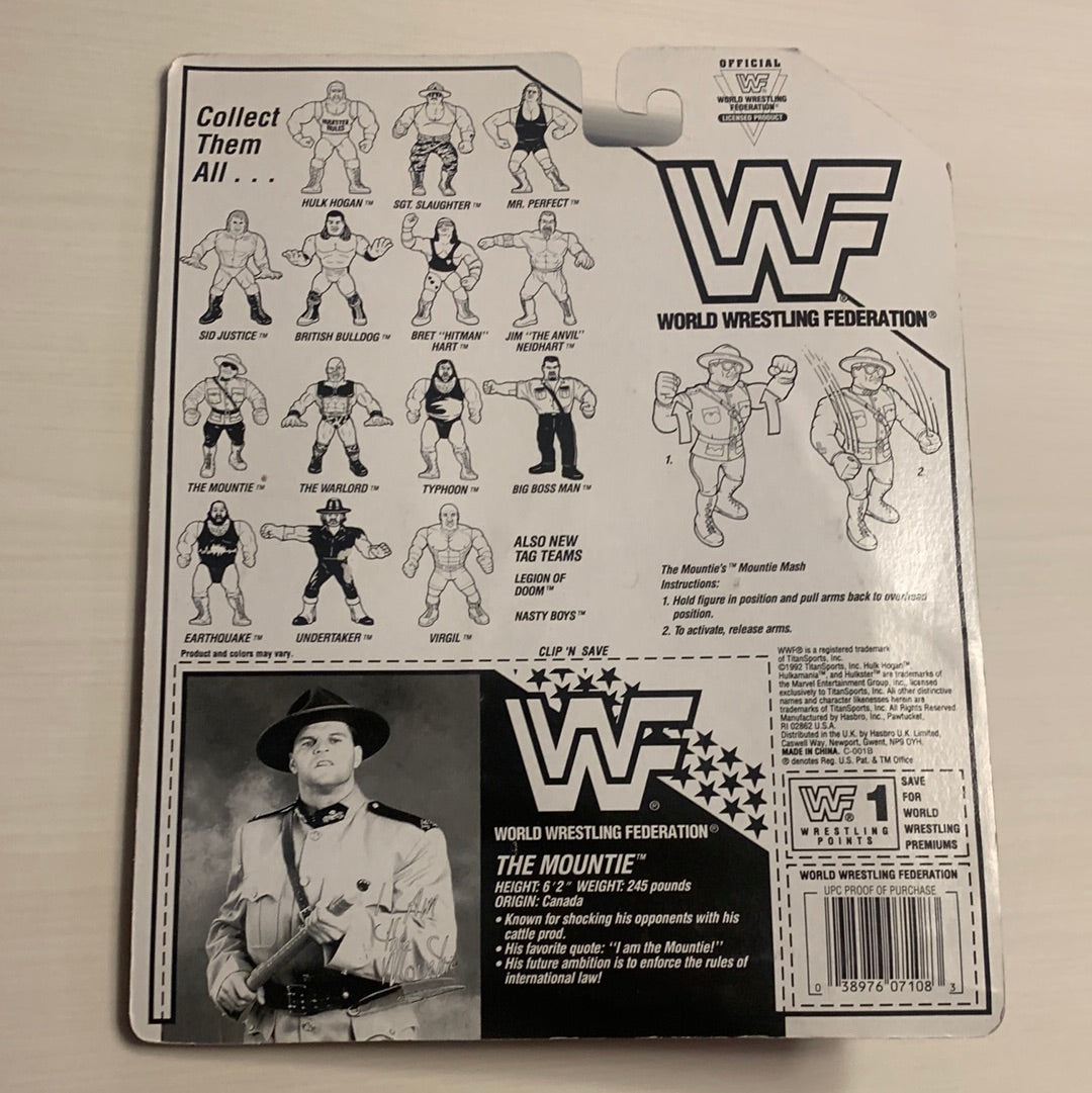 The Mountie Series 5 WWF Hasbro