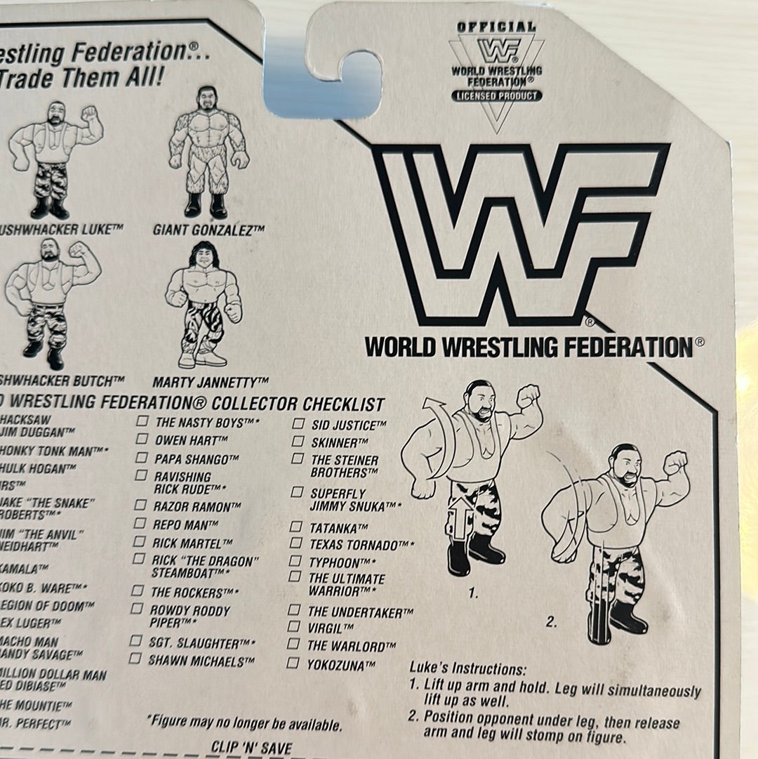 Luke the Bushwhacker Series 10 WWF Hasbro