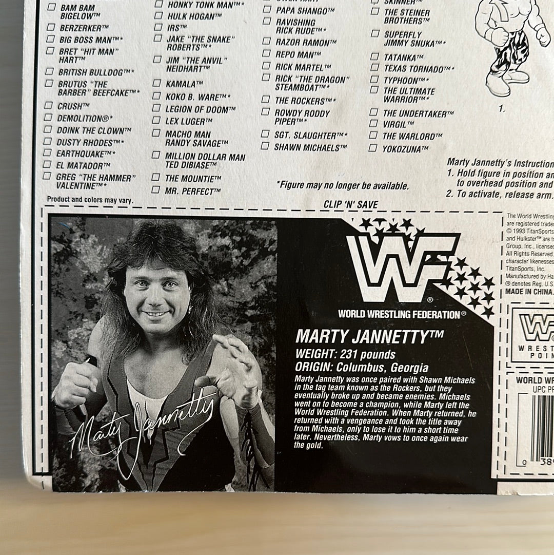Marty Jannetty Series 10 WWF Hasbro