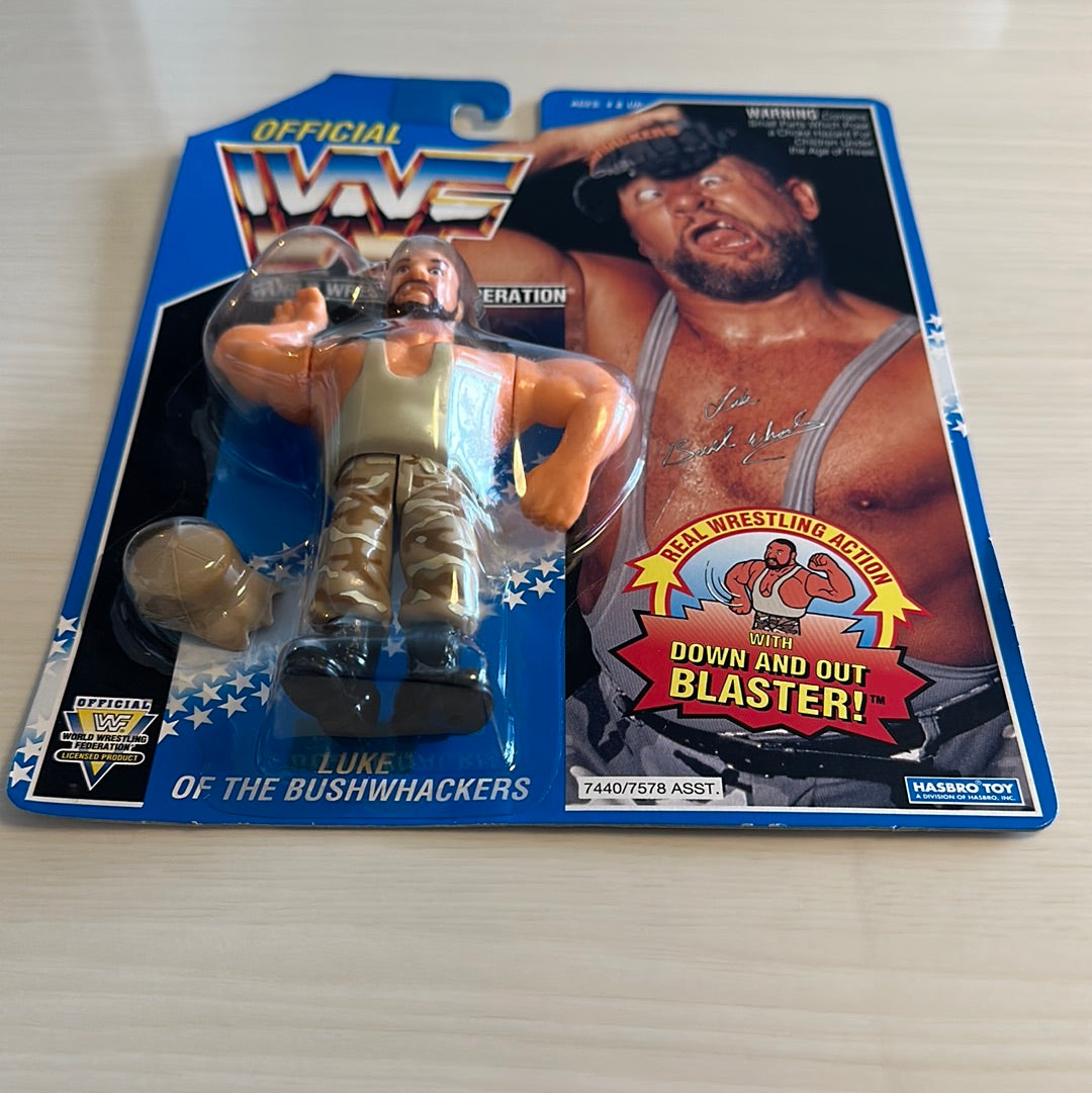Luke the Bushwhacker Series 10 WWF Hasbro