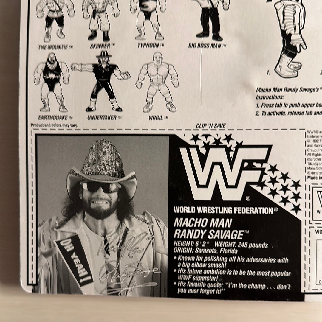 Macho Man Randy Savage Series 5 WWF Hasbro