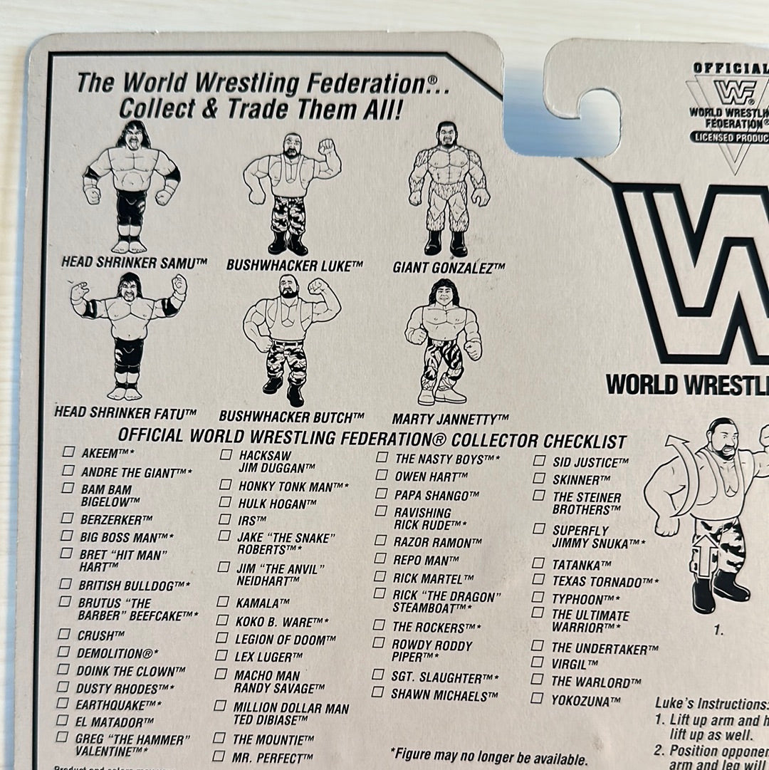 Luke the Bushwhacker Series 10 WWF Hasbro