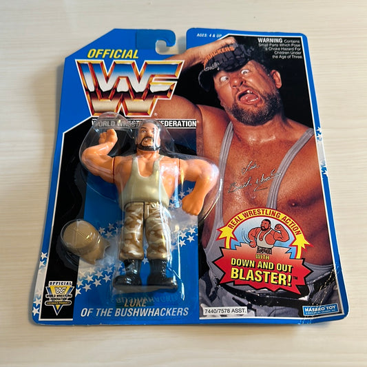 Luke the Bushwhacker Series 10 WWF Hasbro