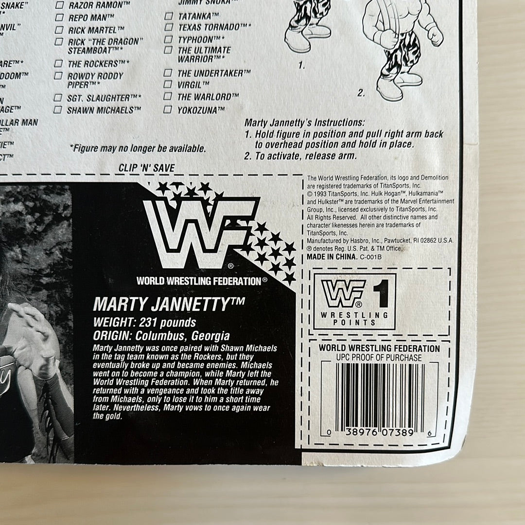 Marty Jannetty Series 10 WWF Hasbro