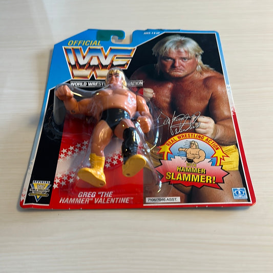 Greg the Hammer Valentine Series 3 WWF Hasbro