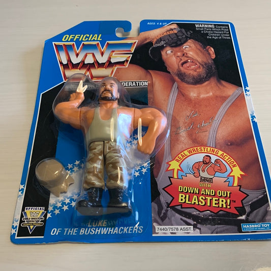 Luke the Bushwhacker Series 10 WWF Hasbro