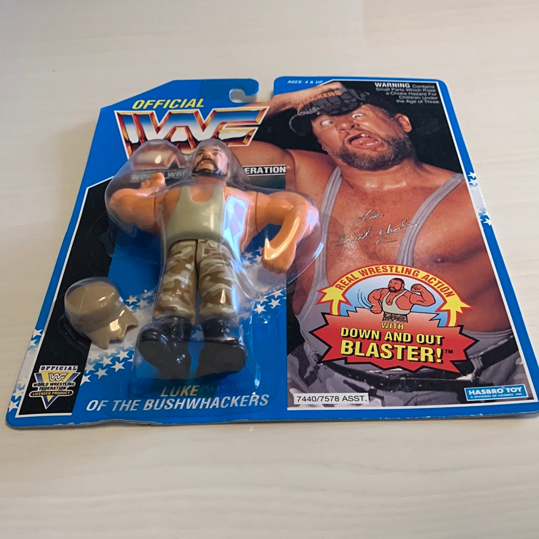 Luke the Bushwhacker Series 10 WWF Hasbro