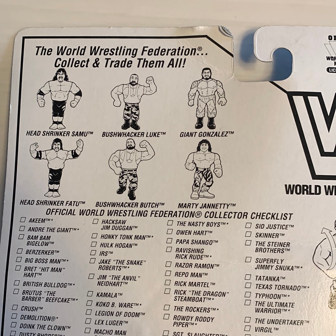 Butch the Bushwhacker Series 10 WWF Hasbro