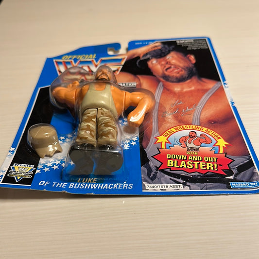 Luke the Bushwhacker Series 10 WWF Hasbro