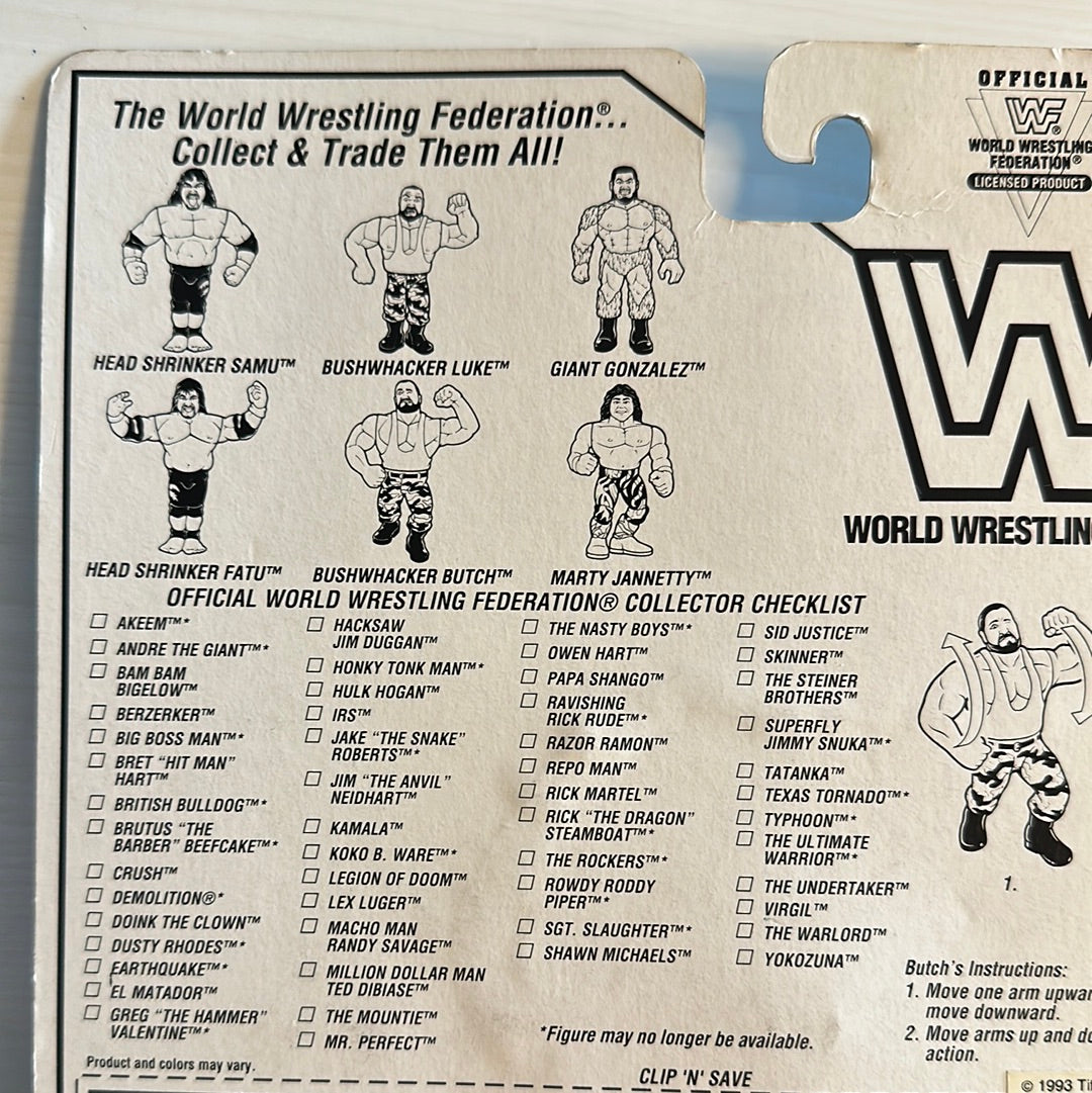 Butch the Bushwhacker Series 10 WWF Hasbro