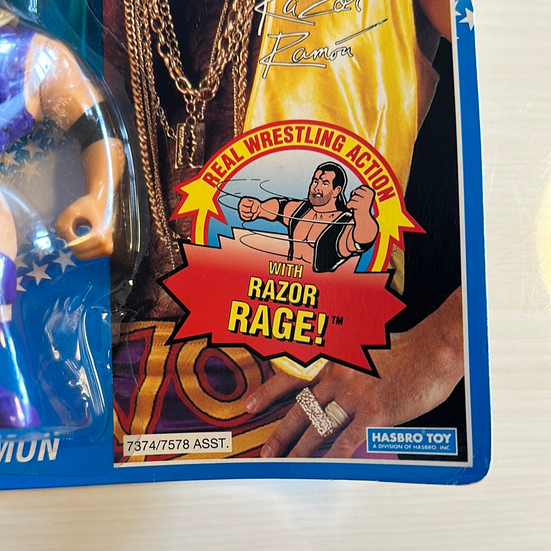 Razor Ramon Series 10 WWF Hasbro Purple