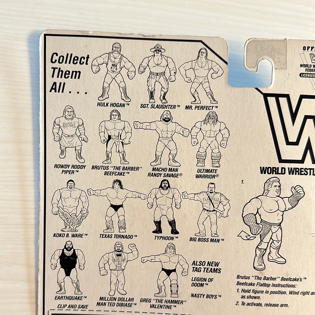 Brutus The Barber Beefcake Series 3 WWF Hasbro