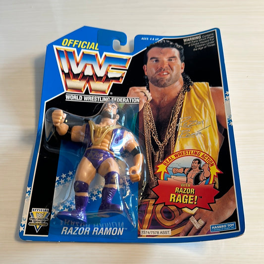 Razor Ramon Series 10 WWF Hasbro Purple