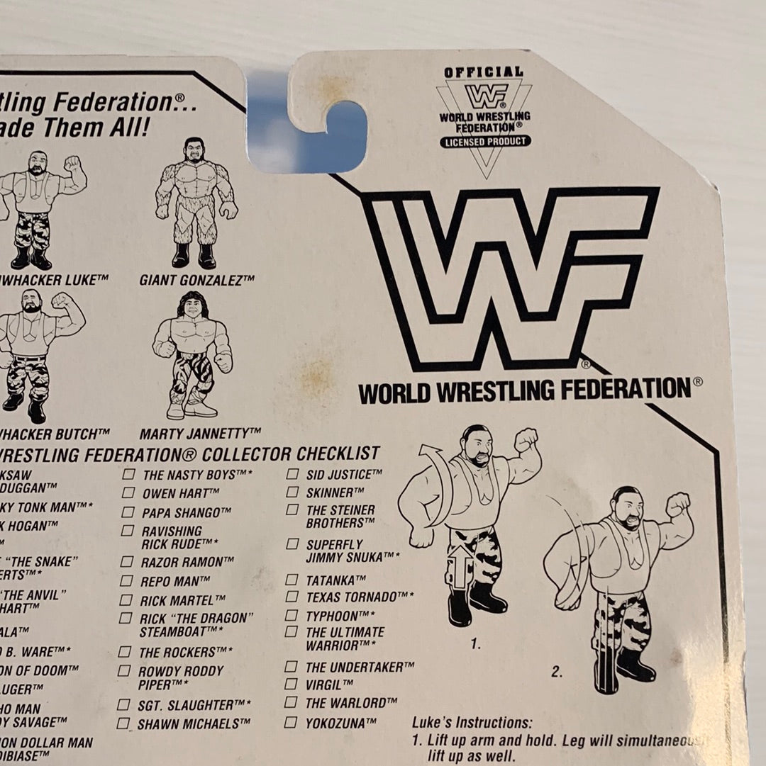 Luke the Bushwhacker Series 10 WWF Hasbro