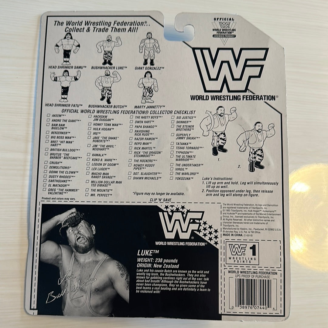 Luke the Bushwhacker Series 10 WWF Hasbro