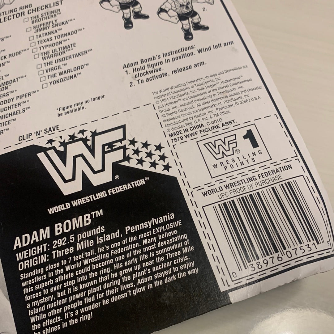 Adam Bomb Series 11 WWF Hasbro