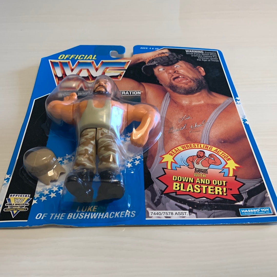 Luke the Bushwhacker Series 10 WWF Hasbro