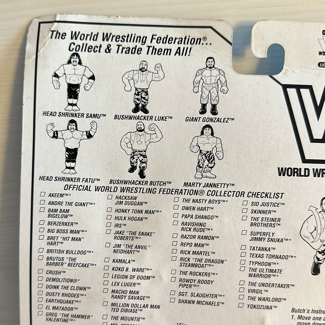 Butch the Bushwhacker Series 10 WWF Hasbro
