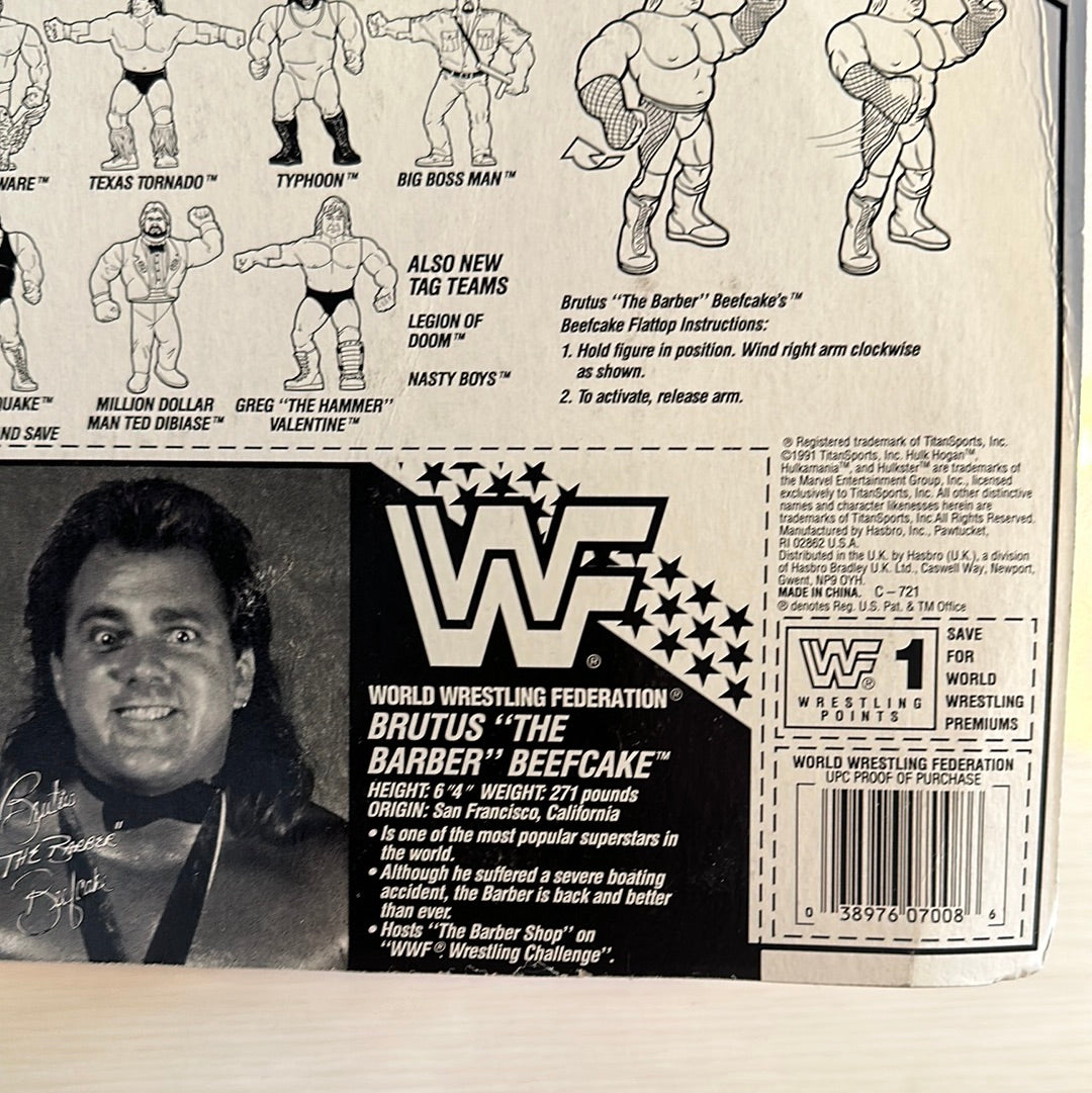 Brutus The Barber Beefcake Series 3 WWF Hasbro