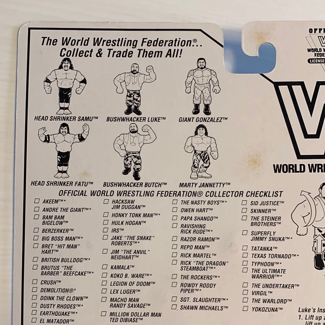Luke the Bushwhacker Series 10 WWF Hasbro