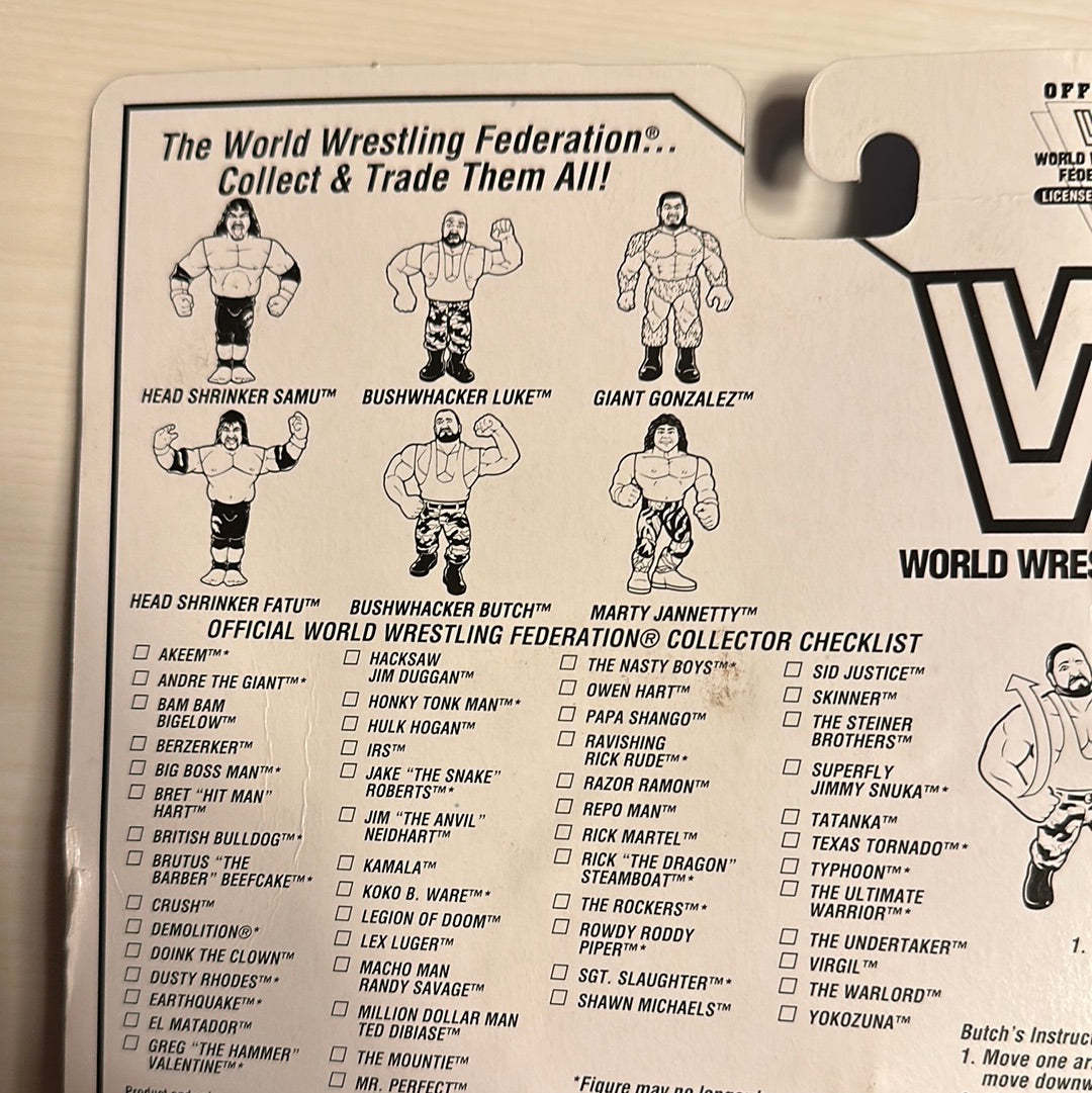 Butch the Bushwhacker Series 10 WWF Hasbro