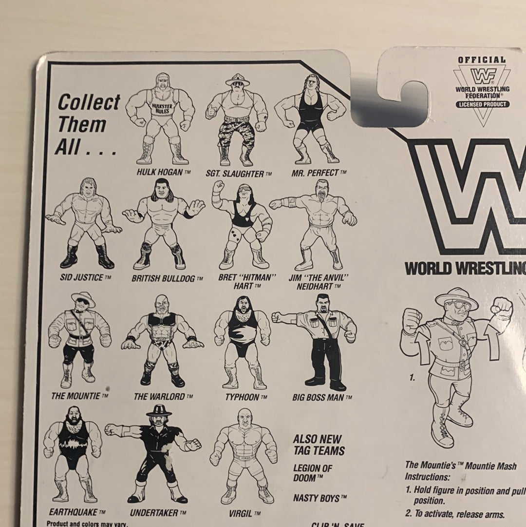 The Mountie Series 5 WWF Hasbro