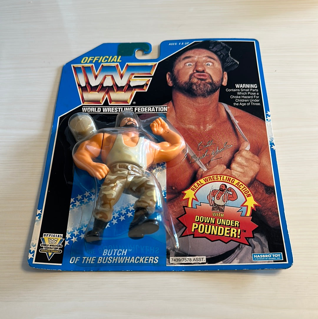 Butch the Bushwhacker Series 10 WWF Hasbro