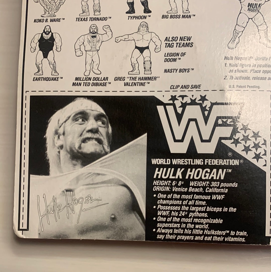 Hulk Hogan Series 1 WWF Hasbro