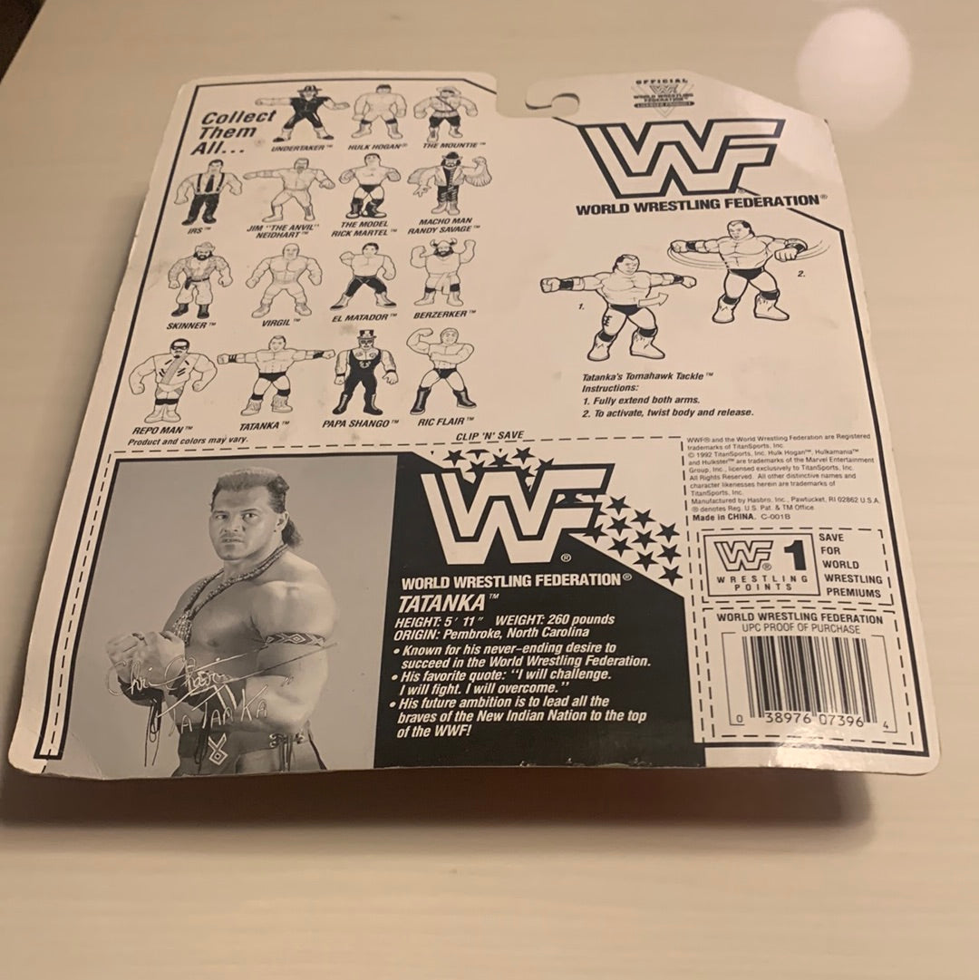 Tatanka Series 6 WWF Hasbro