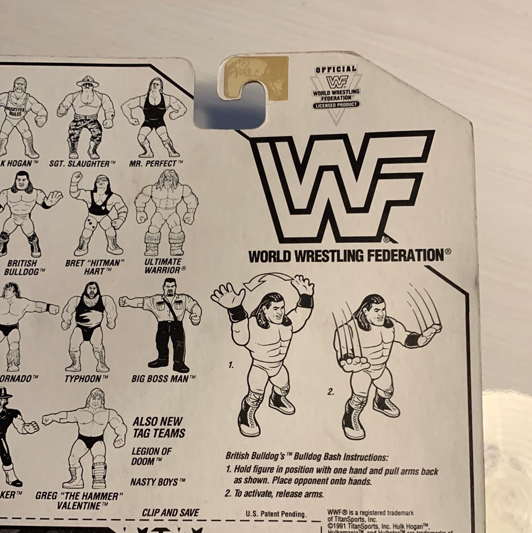 British Bulldog Series 4 WWF Hasbro