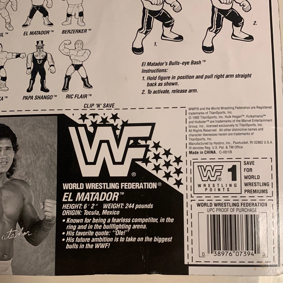 El Matador Series 6 WWF Hasbro