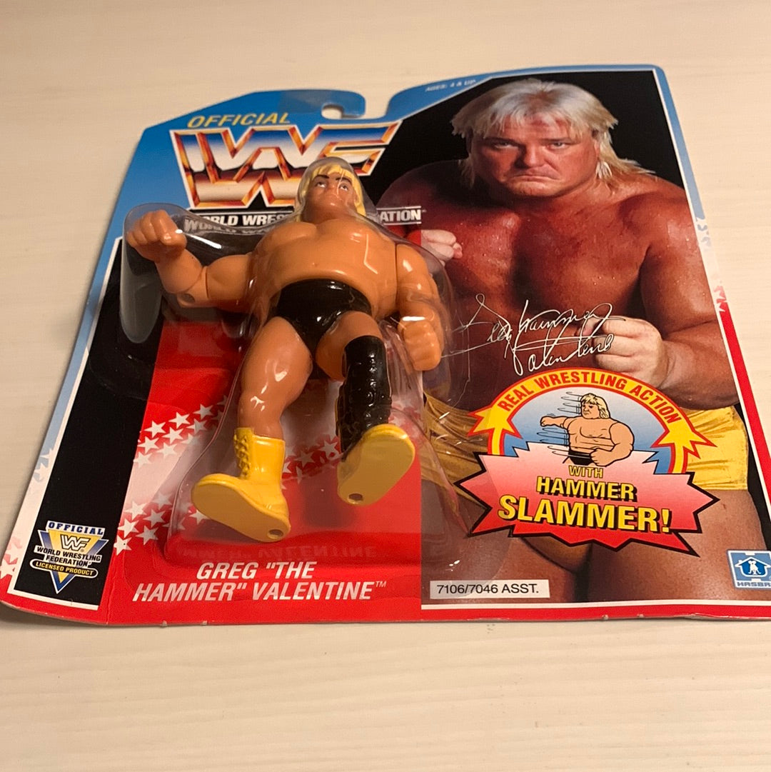Greg the Hammer Valentine Series 3 WWF Hasbro