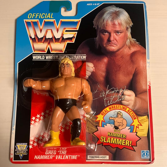 Greg the Hammer Valentine Series 3 WWF Hasbro