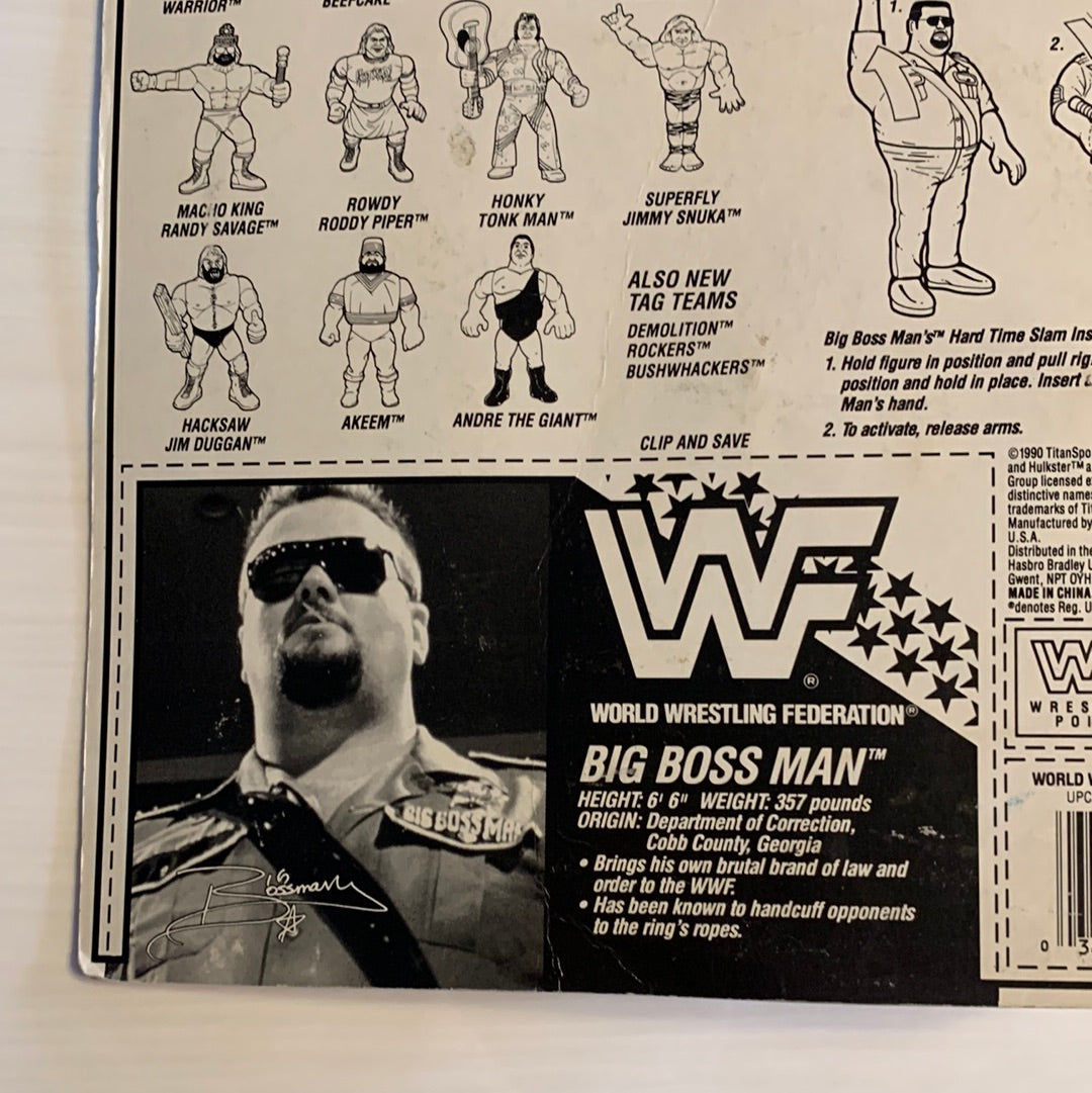 Big Boss Man Series 1 WWF Hasbro