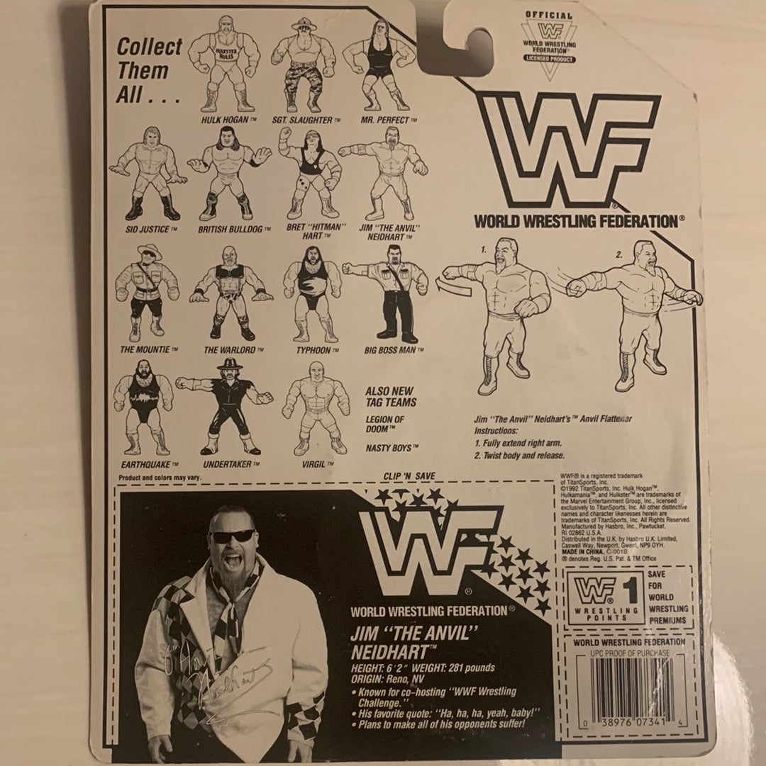 Jim the Anvil Neidhart Series 5 WWF Hasbro