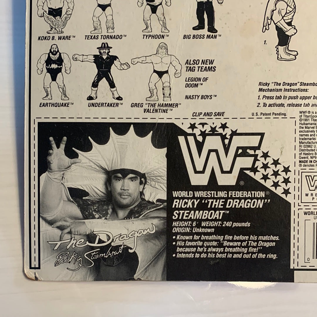 Ricky the Dragon Steamboat Series 4 WWF Hasbro