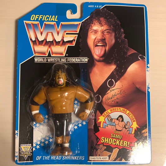 Samu the Headshrinker Series 10 WWF Hasbro