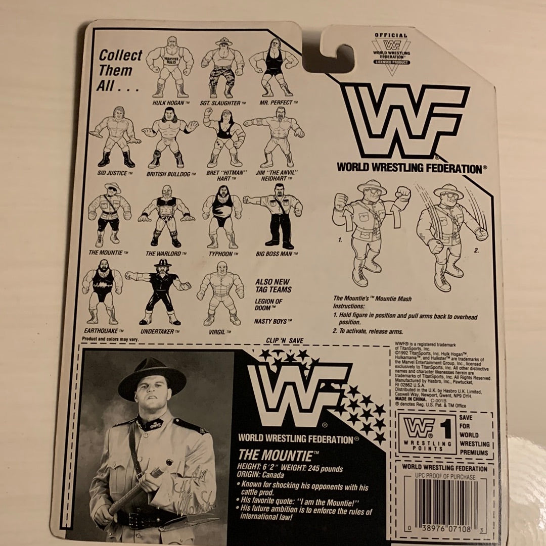 The Mountie Series 5 WWF Hasbro