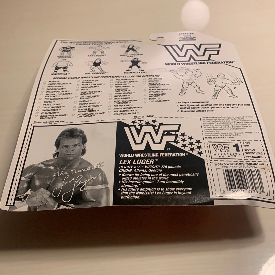 Lex Luger Series 8 WWF Hasbro