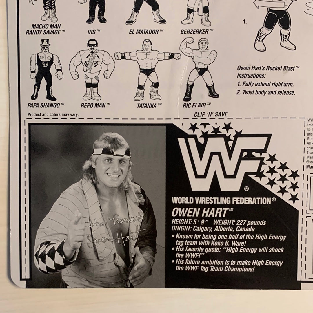 Owen Hart Series 7 WWF Hasbro